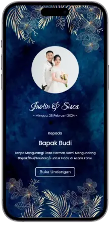 Contoh Undangan Online Pernikahan